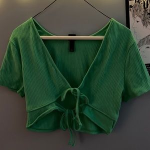 Green blouse from Wild Fable brand at Target